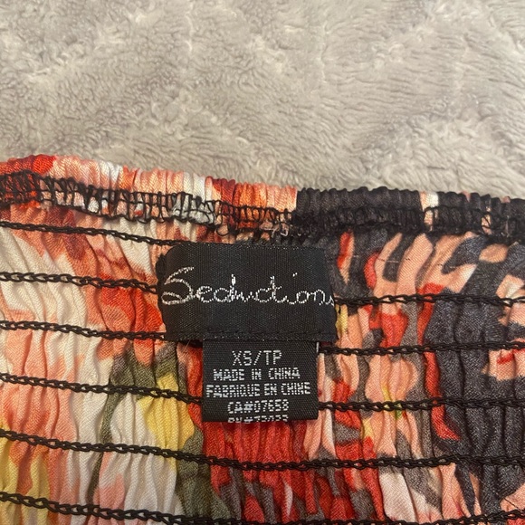 Sexy Floral BABYDOLL Top 🖤🩷 - Picture 6 of 8